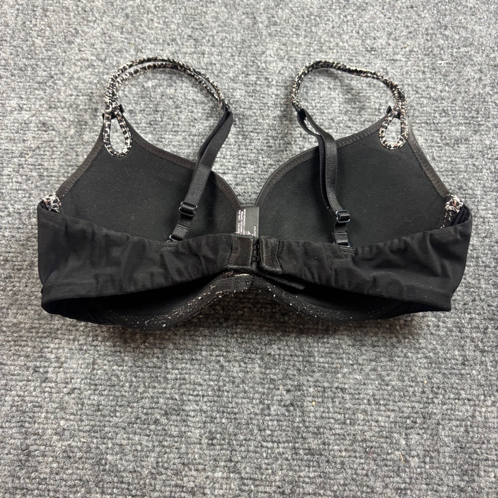 VICTORIA’S SECRET Women’s Black Sexy Little Things Underwire Bra size: 32D - Picture 2 of 6